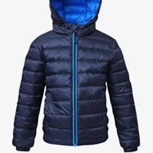 Rokka&Rolla Boys' Ultra Lightweight Packable Down Puffer Jacket Coat